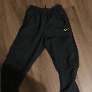 Nike dri fit track pants